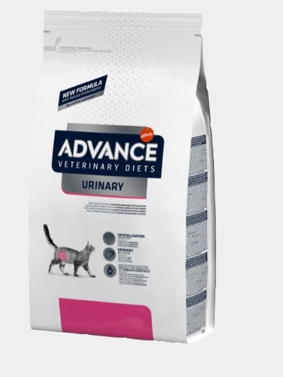 Корм Advance Veterinary Diets Urinary для кошек, при мочекаменной болезни, 1.5 кг