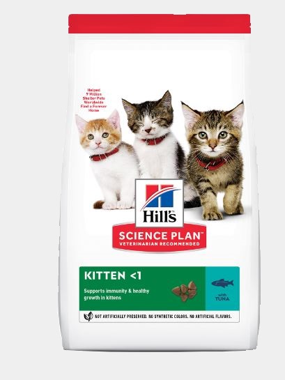 Корм Hill's Science Plan Kitten Tuna для котят, с тунцом, 7 кг