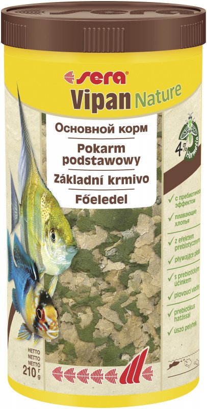 Корм для рыб Sera основной в хлопьях VIPAN NATURE 22гр