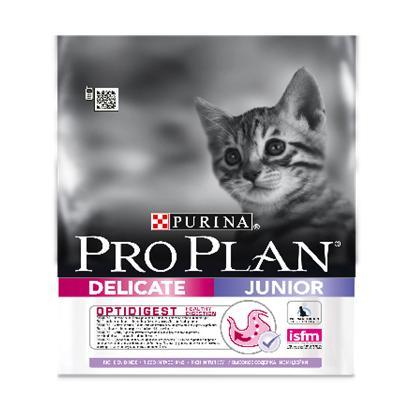 Корм PRO PLAN Kitten Delicate Digestion для котят с чувствительным пищеварением,с индейкой,400 г