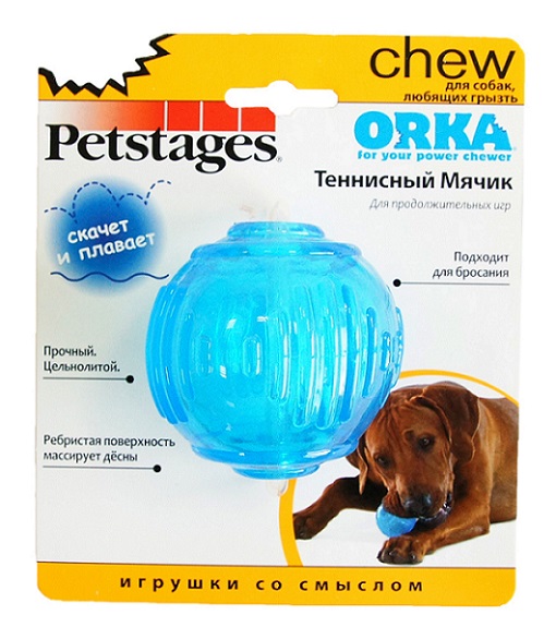 Игрушка для собак Petstages "ОРКА теннисный мяч" 6 см