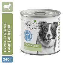 Влажный диетический корм для собак Zoodiet (Зоодиет) Hypoallergenic Lamb/Ягнятина (гипоаллергенно),