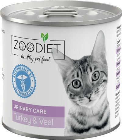 Zoodiet Urinary Care Turkey & Veal (консерв.) корм для кошек, для профилактики и здоровья мочевыводя