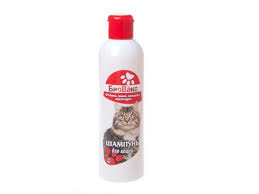 Шампунь Биовакс для кошек от блох, вшей, клещей и власоедов 200мл.