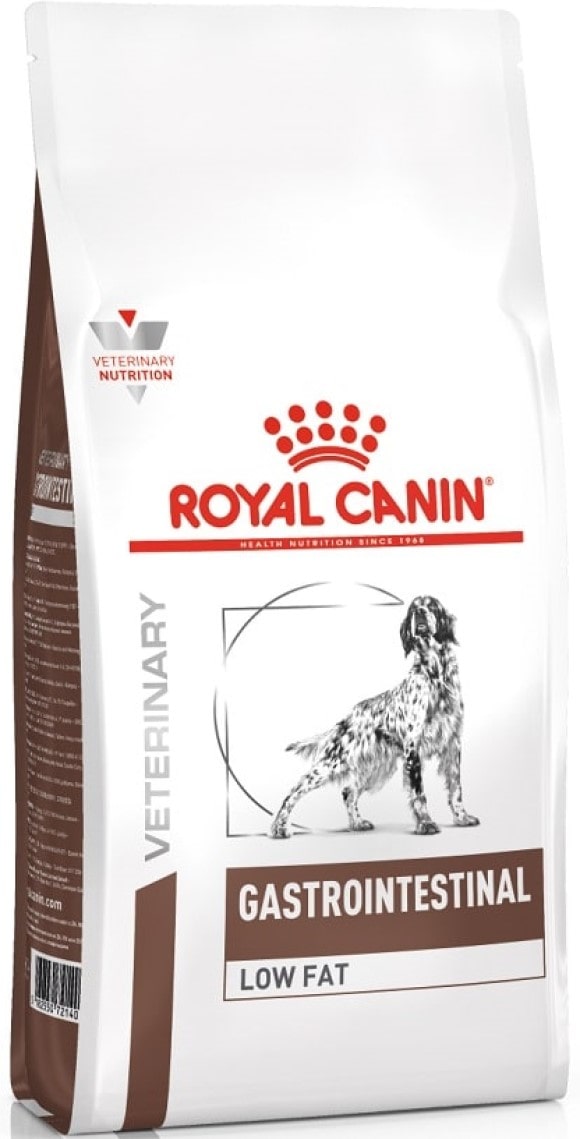 Роял Канин GASTROIntestinal Low Fat LF22 сухой корм для собак с нарушением пищеварения 1.5 кг