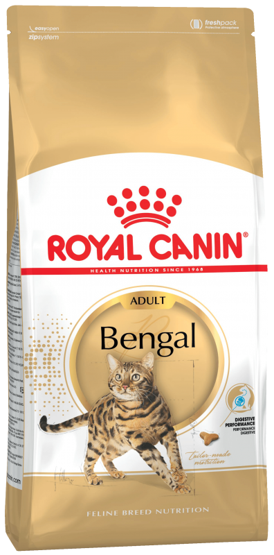 Роял Канин Bengal Adul Сухой корм для взрослых кошек бенгальской породы400г.