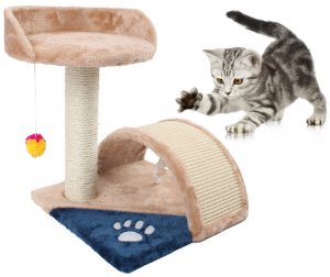 Домики, когтеточки и лежанки для кошек