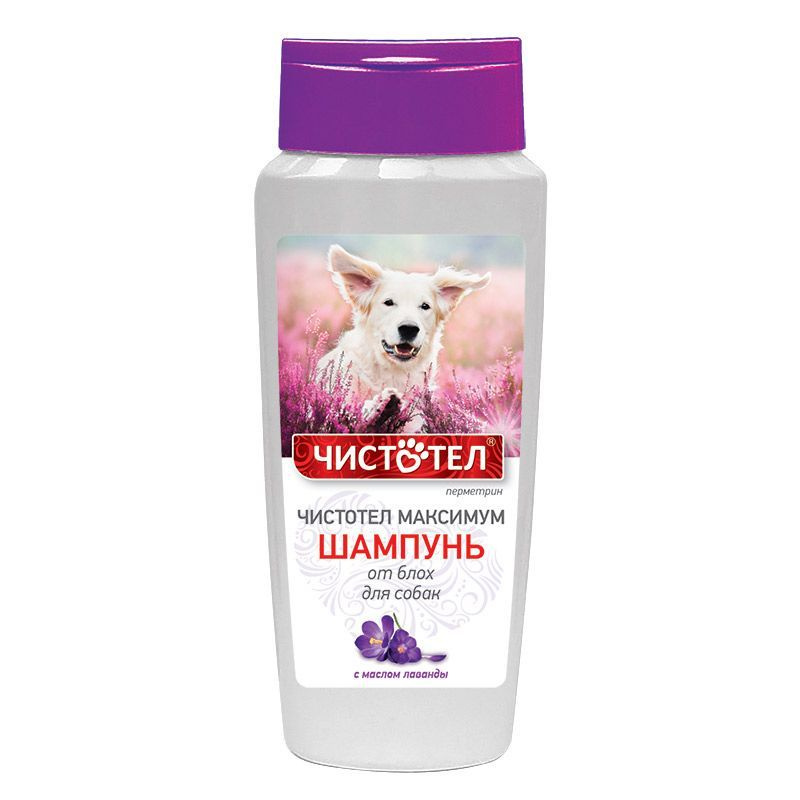 Чистотел шампунь от блох для собак, 250 мл