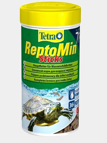 Tetra ReptoMin Sticks корм в виде палочек для водных черепах, 250 мл