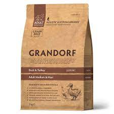 GRANDORF Duck & Turkey Adult Medium & Maxi корм сухой для собак средних и крупных пород с уткой 3кг