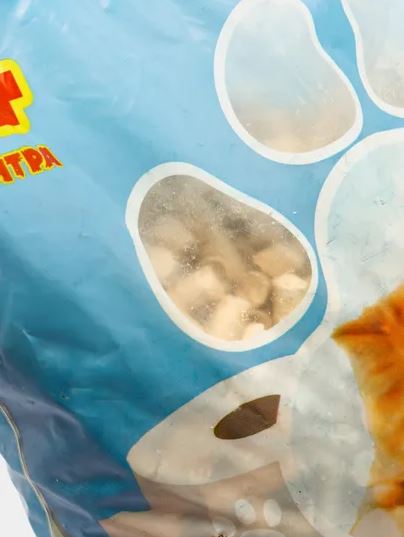 Древесный наполнитель "Лапуля", 4 литра, 2,1 кг, крупная фракция 8 мм