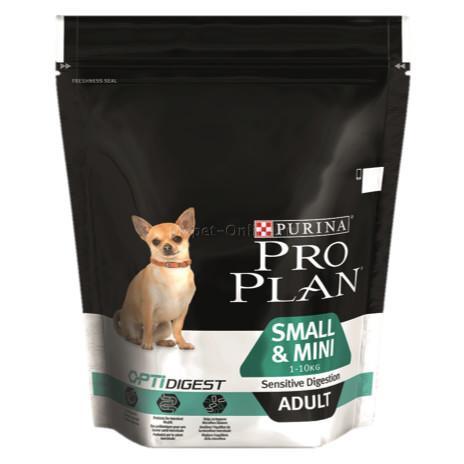 Pro Plan Adult Small&Mini Sensitive Digestion сухой корм для собак мелких пород,7кг.