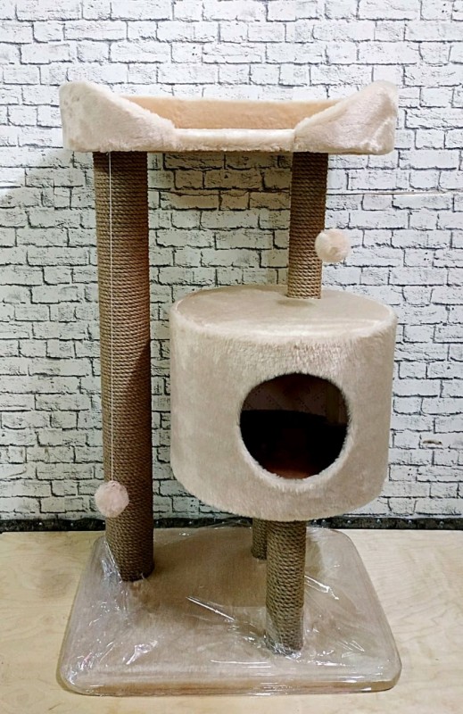 Когтеточка,домик,комплекс для кошек Ника XL( для крупных пород)