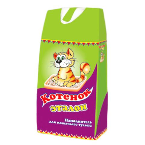 КОТЕНОК Наполнитель "ЭТАЛОН" впитывающий 5л.