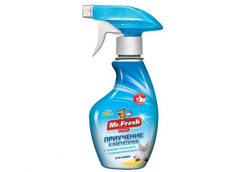 Mr.Fresh Expert приучение к когтеточке, 200 мл.