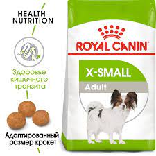 Роял Канин X-Small Adult корм сухой для взрослых собак очень мелких пород 500гр