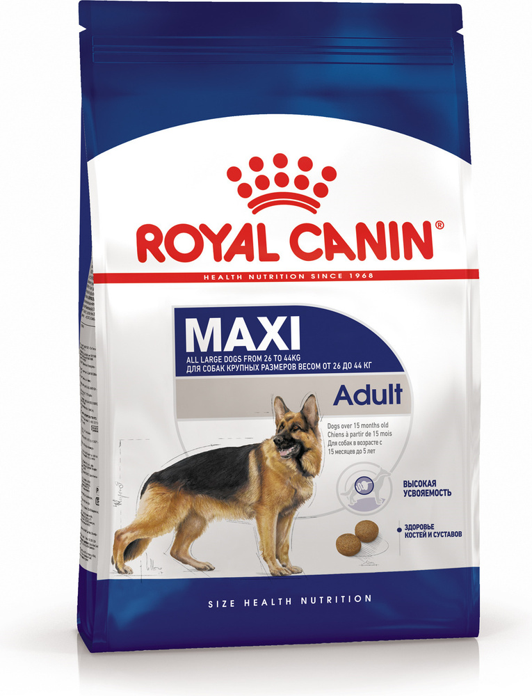 Роял Канин Maxi Adult корм сухой для взрослых собак крупных 3кг