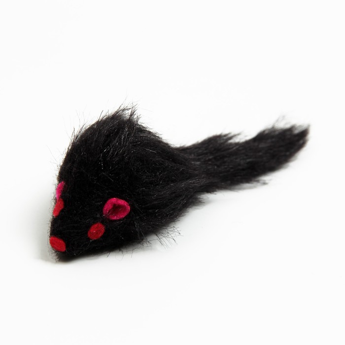Игрушка для кошек "Мышь малая", 5 см, микс цветов