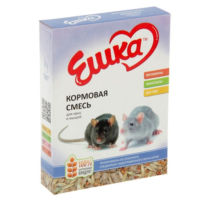Кормовая смесь для крыс и мышей «Ешка» 450 г