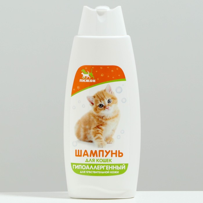 Шампунь для кошек Пижон гипоаллергенный, для чувствительной кожи, 250 мл