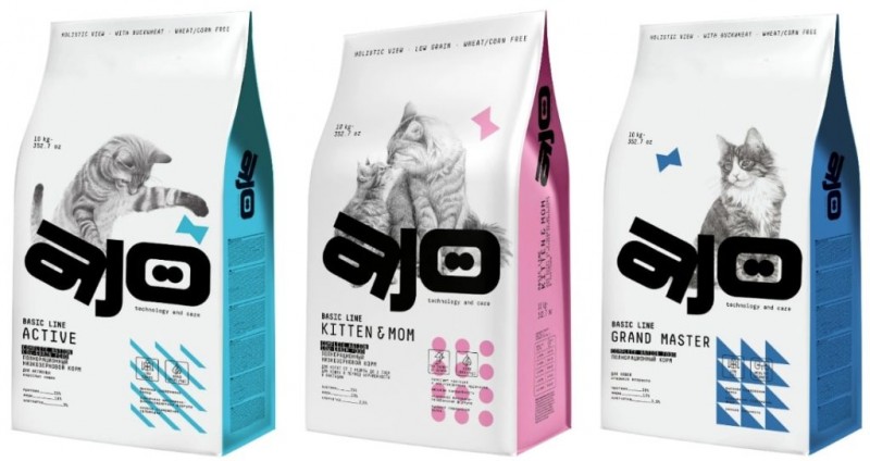 АЙО ГРАНД МАСТЕР сухой полнорационный корм для кошек старшего возраста 400гр