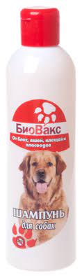 Шампунь для собак от блох,вшей, клещей и власоедов "БиоВакс" 250 мл.