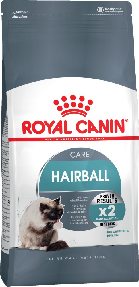 Роял Канин HAIRBALL CARE ,сухой корм для взрослых кошек, 400 гр.
