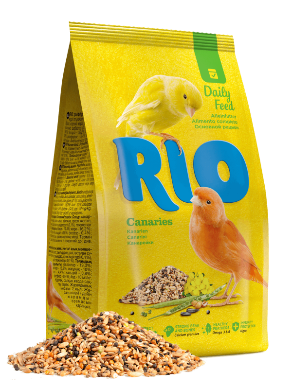 RIO корм для канареек, основной рацион 500гр.