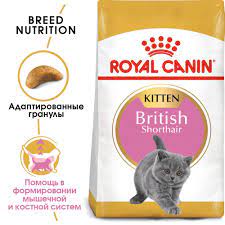 Роял Канин British Shorthair Kitten сухой корм для для британских короткошерстных котят 400гр.
