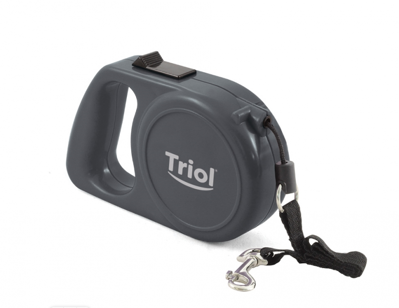 Triol поводок-рулетка Fusion M, 5 м, до 25 кг, трос