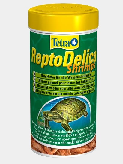 Tetra ReptoDelica Shrimps корм для водных черепах (креветки), 250 мл