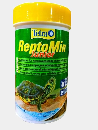 Tetra ReptoMin Junior корм в виде палочек для молодых водных черепах, 250 мл