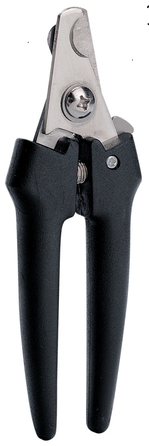 Когтерез для собак прямой с ограничителем большой.